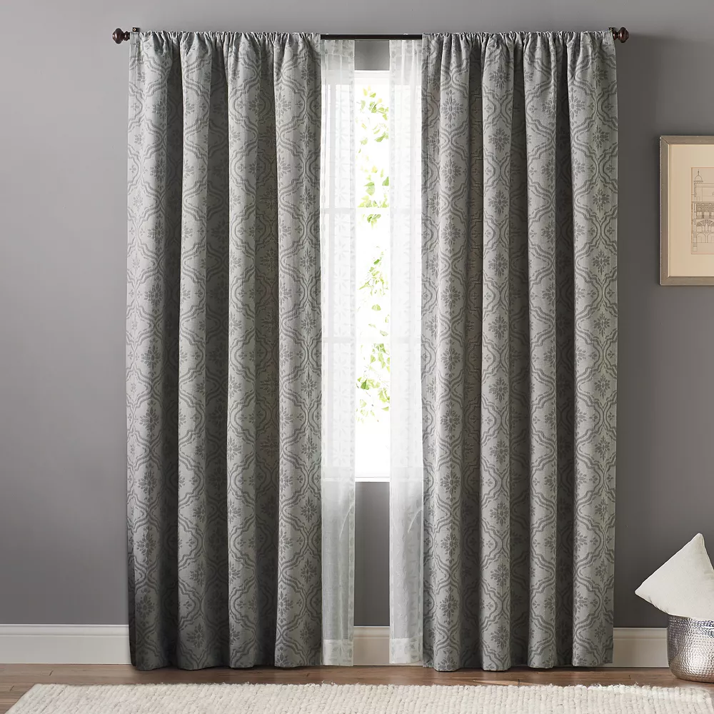 Sonoma Goods For Life® Blackout 1-Panel Kensington Window Curtain 3 Sonoma Goods For Life® Blackout 1-Panel Kensington Window Curtain