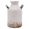 Sonoma Goods For Life® Farmhouse Milk Can Ceramic Vase -home decoration 2760943