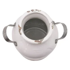 Sonoma Goods For Life® Farmhouse Milk Can Ceramic Vase -home decoration 2760943 ALT2