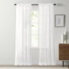 Sonoma Goods For Life® 2-pack Sheer Voile Window Curtains 2 Sonoma Goods For Life® 2-pack Sheer Voile Window Curtains -home decoration 3044184 White