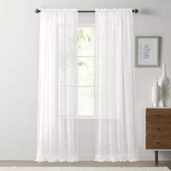 Sonoma Goods For Life® 2-pack Sheer Voile Window Curtains