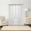 Sonoma Goods For Life® Sumner 2-pack Trellis Embroidery Window Curtains 2 Sonoma Goods For Life® Sumner 2-pack Trellis Embroidery Window Curtains -home decoration 3445193 White Gray