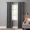 Sonoma Goods For Life® Ultimate Performance 2-Pack Rockport 100% Blackout Curtain -home decoration 3498362 Gray