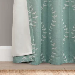 Sonoma Goods For Life® Ultimate Performance 2-Pack Lindley Embroidered 100% Blackout Curtain -home decoration 3498939 ALT2