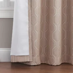 Sonoma Goods For Life® Ultimate Performance Woven Geo 2-pack 100% Blackout Curtain -home decoration 3498942 ALT2