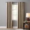 Sonoma Goods For Life® Ultimate Performance Woven Geo 2-pack 100% Blackout Curtain -home decoration 3498942 Linen