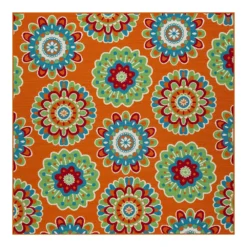 Sonoma Goods For Life® Floral Medallion Indoor/Outdoor Area And Throw Rug -home decoration 3513100 ALT2
