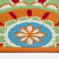Sonoma Goods For Life® Floral Medallion Indoor/Outdoor Area And Throw Rug -home decoration 3513100 ALT3