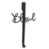 Sonoma Goods For Life® Black "Blessed" Wreath Holder -home decoration 3944011