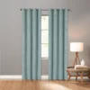 Sonoma Goods For Life® Ultimate Performance Distressed Chenille 100% Blackout 2-pk Curtain -home decoration 5002254 Light Blue