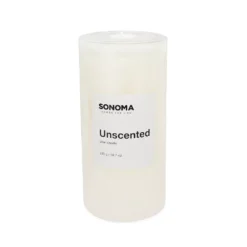Sonoma Goods For Life® Unscented 3" X 6" Pillar Candle