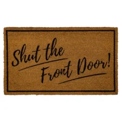Sonoma Goods For Life® Shut The Front Door Coir Doormat - 18'' X 30''