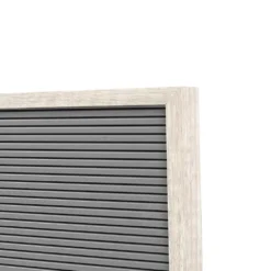 Sonoma Goods For Life® 12" X 12" Letterboard Gray Slates With White Frame -home decoration 5281594 ALT2