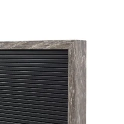 Sonoma Goods For Life® 12" X 12" Letterboard Black Slats With Gray Frame -home decoration 5281595 ALT2