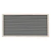 Sonoma Goods For Life® 14" X 7" Letterboard Gray Slats With White Frame -home decoration 5281598