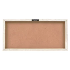 Sonoma Goods For Life® 14" X 7" Letterboard Gray Slats With White Frame -home decoration 5281598 ALT4