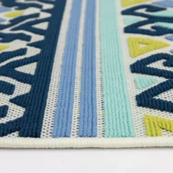 Sonoma Goods For Life® Global Stripe Indoor Outdoor Rug -home decoration 5476360 ALT4