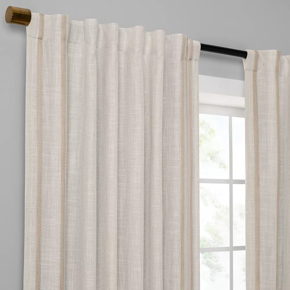 Sonoma Goods For Life® Ultimate Performance 2-Pack Diamond Stripe 100% Blackout Curtain 4 Sonoma Goods For Life® Ultimate Performance 2-Pack Diamond Stripe 100% Blackout Curtain - Image 2