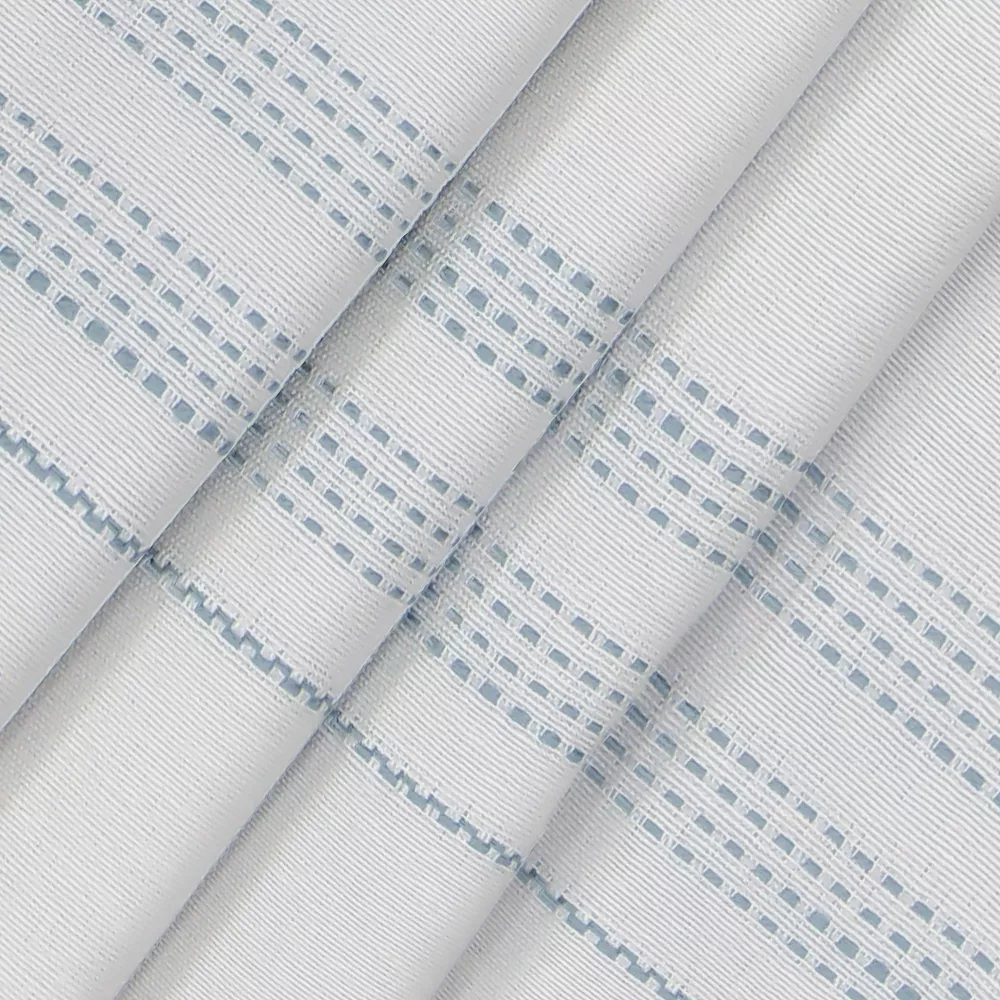 Sonoma Goods For Life® Ultimate Performance 2-Pack Blue Border 100% Blackout Curtain 7 Sonoma Goods For Life® Ultimate Performance 2-Pack Blue Border 100% Blackout Curtain - Image 5