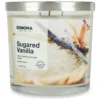 Sonoma Goods For Life® Sugared Vanilla 14-oz. Candle Jar -home decoration 5494077