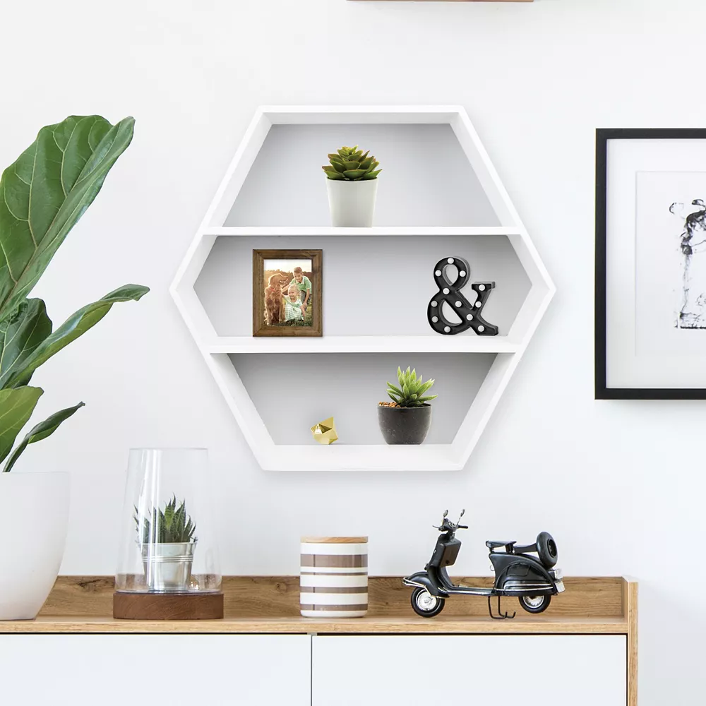 Sonoma Goods For Life® Hexagon Wall Shelf 4 Sonoma Goods For Life® Hexagon Wall Shelf - Image 2