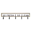 Sonoma Goods For Life® So Fresh & So Clean 5-hook Wall Decor