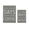 Sonoma Goods For Life® Coffee & Wine Caption Art Box 2-pack Set 2 Sonoma Goods For Life® Coffee & Wine Caption Art Box 2-pack Set -home decoration 5625966
