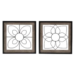 Sonoma Goods For Life® Flower Gate Wall Decor 2-piece Set