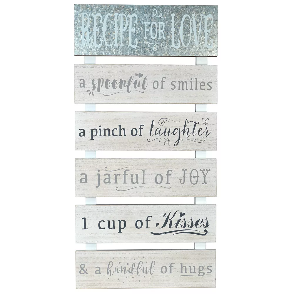 Sonoma Goods For Life® Recipe For Love Wall Decor 3 Sonoma Goods For Life® Recipe For Love Wall Decor