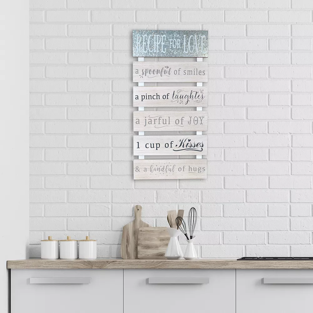 Sonoma Goods For Life® Recipe For Love Wall Decor 4 Sonoma Goods For Life® Recipe For Love Wall Decor - Image 2