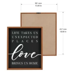 Sonoma Goods For Life® Love Home Framed Wall Art -home decoration 5636625 ALT4