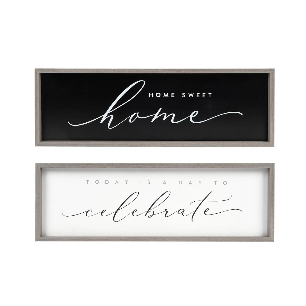 Sonoma Goods For Life® Home Celebrate Reversible Framed Wall Art 3 Sonoma Goods For Life® Home Celebrate Reversible Framed Wall Art