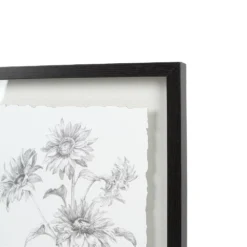 Sonoma Goods For Life® Shadowbox Drawn Sunflowers -home decoration 5636653 ALT5