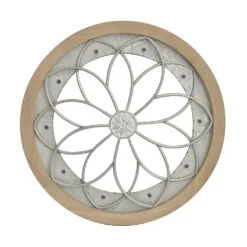Sonoma Goods For Life® Mixed Material Flower Wall Medallion