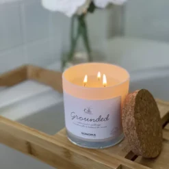 Sonoma Goods For Life® Spa Grounded 3-Wick 13-oz. Jar Candle -home decoration 5646709 ALT2