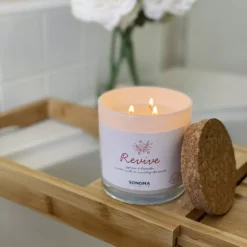 Sonoma Goods For Life® Spa Revive 3-Wick 13-oz. Jar Candle -home decoration 5646710 ALT2