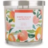 Sonoma Goods For Life® White Peach & Mango 14-oz. Candle Jar -home decoration 5660129