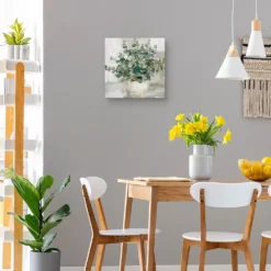 Sonoma Goods For Life® Eucalyptus Pot Canvas Wall Art -home decoration 5661543 ALT3