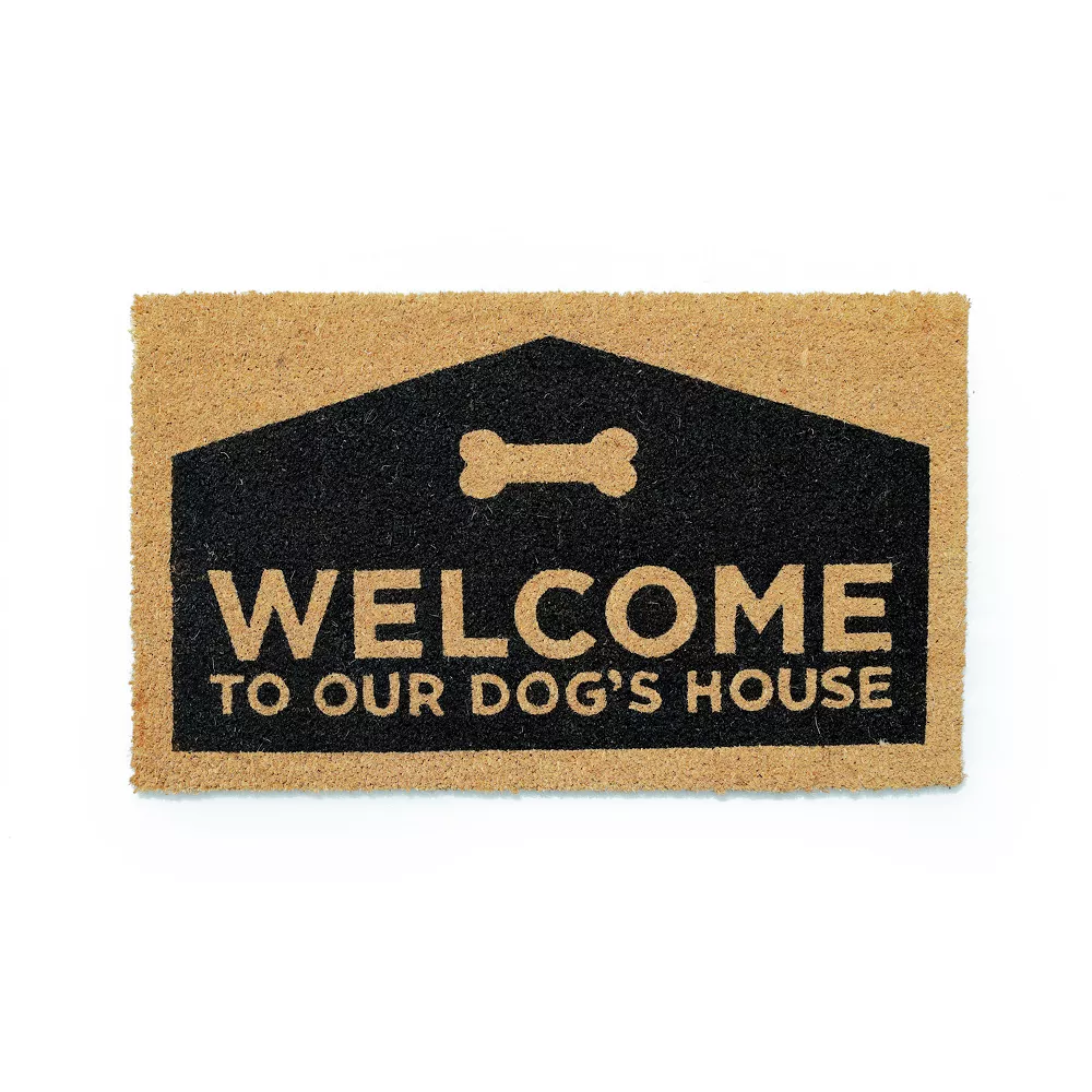 Sonoma Goods For Life® Dog House 18'' X 30'' Coir Doormat 3 Sonoma Goods For Life® Dog House 18'' X 30'' Coir Doormat