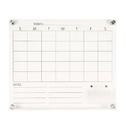 Sonoma Goods For Life® Acrylic Month Calendar With Small Shelf