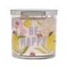 Sonoma Goods For Life® BE HAPPY Rainbow Lotus 13-oz. Candle Jar -home decoration 5860416