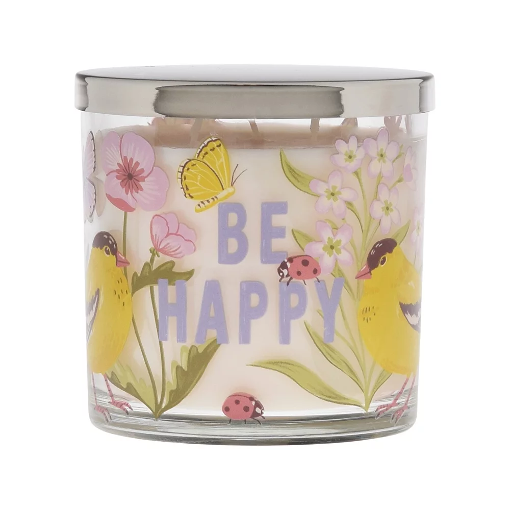 Sonoma Goods For Life® BE HAPPY Rainbow Lotus 13-oz. Candle Jar 3 Sonoma Goods For Life® BE HAPPY Rainbow Lotus 13-oz. Candle Jar