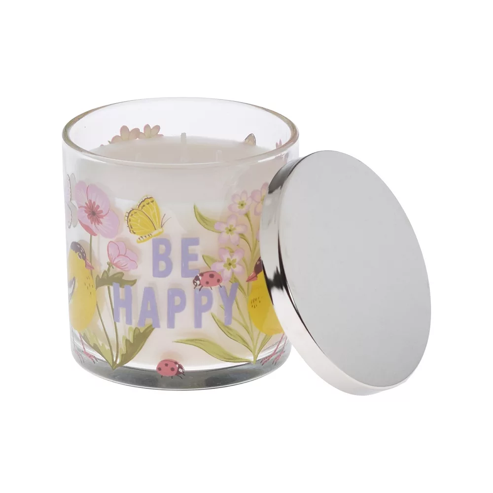Sonoma Goods For Life® BE HAPPY Rainbow Lotus 13-oz. Candle Jar 5 Sonoma Goods For Life® BE HAPPY Rainbow Lotus 13-oz. Candle Jar - Image 3