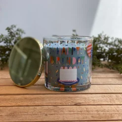 Sonoma Goods For Life® HAPPY BIRTHDAY Birthday Cake 13-oz. Candle Jar -home decoration 5860418 ALT
