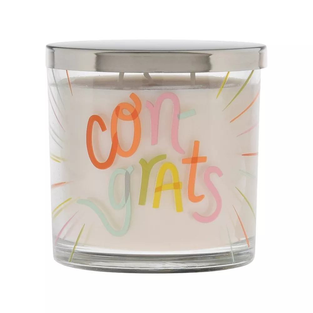 Sonoma Goods For Life® CONGRATS Citrus Fizz 13-oz. Candle Jar 3 Sonoma Goods For Life® CONGRATS Citrus Fizz 13-oz. Candle Jar