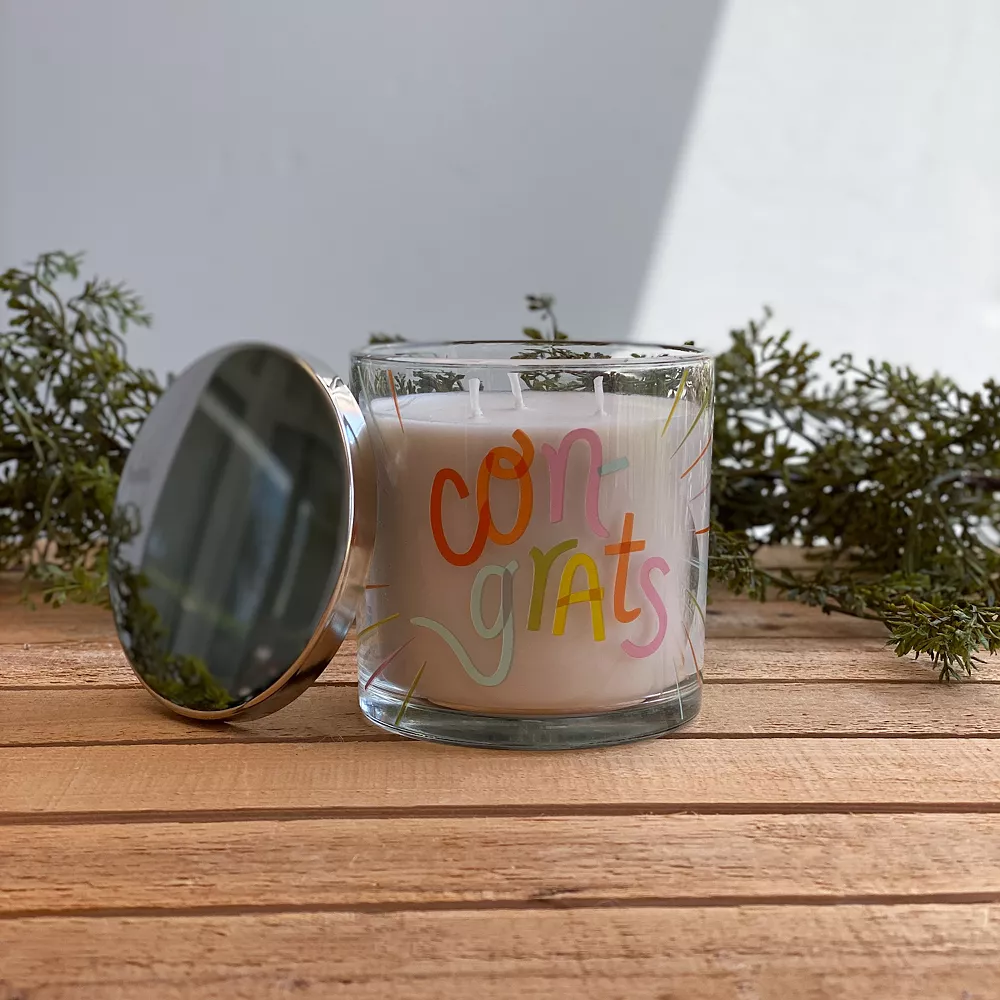 Sonoma Goods For Life® CONGRATS Citrus Fizz 13-oz. Candle Jar 4 Sonoma Goods For Life® CONGRATS Citrus Fizz 13-oz. Candle Jar - Image 2