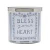 Sonoma Goods For Life® BLESS YOUR HEART Flamingo Blossoms 13-oz. Candle Jar -home decoration 5860421