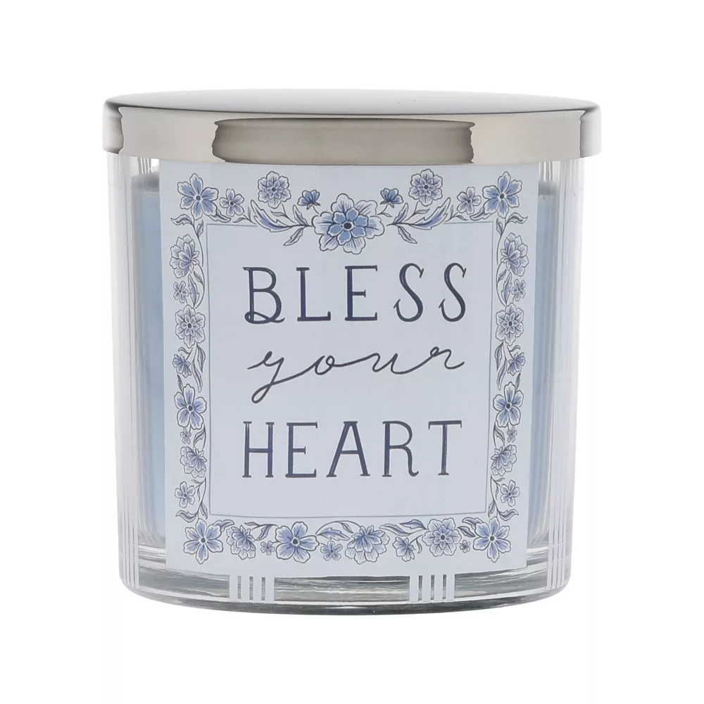 Sonoma Goods For Life® BLESS YOUR HEART Flamingo Blossoms 13-oz. Candle Jar 3 Sonoma Goods For Life® BLESS YOUR HEART Flamingo Blossoms 13-oz. Candle Jar