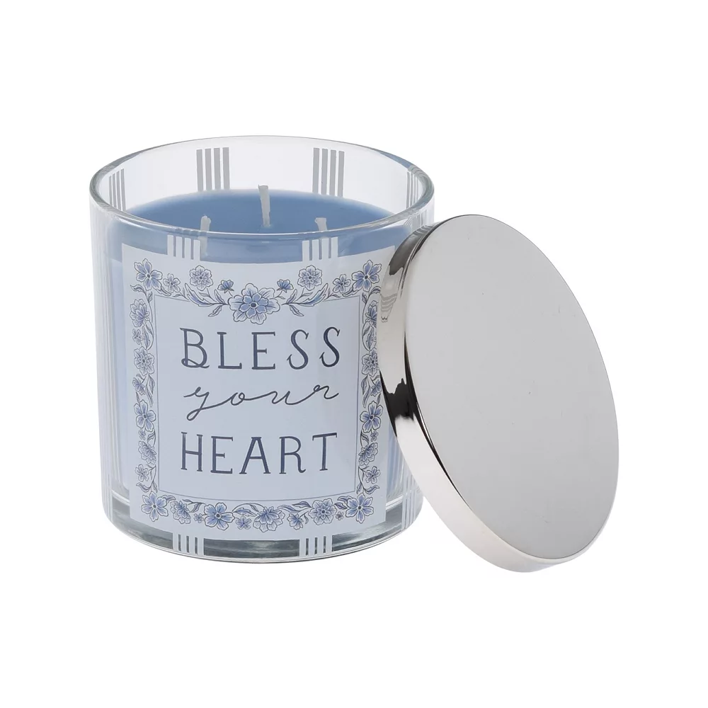 Sonoma Goods For Life® BLESS YOUR HEART Flamingo Blossoms 13-oz. Candle Jar 5 Sonoma Goods For Life® BLESS YOUR HEART Flamingo Blossoms 13-oz. Candle Jar - Image 3