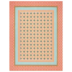 Sonoma Goods For Life® Indoor/Outdoor Warm Geo Border Rug